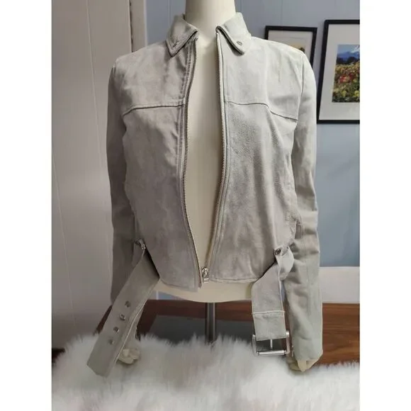 Anthropologie Capulet 100% Leather Suede Jacket NWT MSRP $358